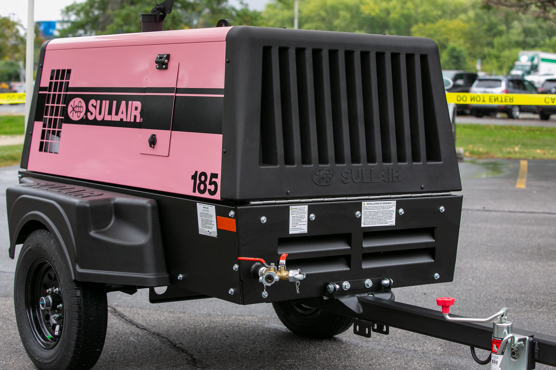 Sullair Pink Compressor