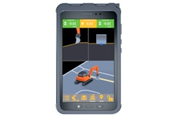Leveraging sensors, antennas and a tablet, the 3D machine guidance system can be used on excavators and wheel loaders.