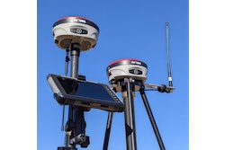 Contractors can use the Futtura system to localize sites, check grade, configure base stations, set stakes and calculate volumes of material removed.