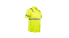 Capable of withstanding at least 50 washes in industrial laundry environments, RAflect50 workwear products feature segmented reflective tape for high visibility, durability and compliance with ANSI Class II high visibility standards.