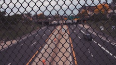 View of I-375 from an overpass