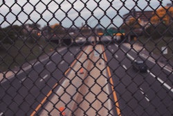 View of I-375 from an overpass