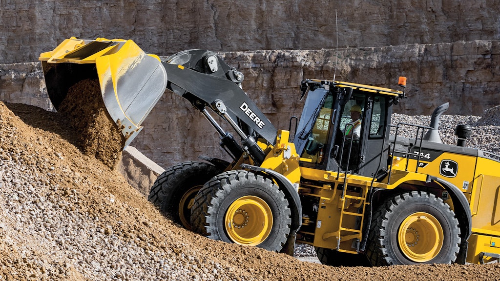 John Deere Adds Large Wheel Loaders to P-tier Series From: John Deere ...