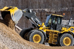All P-tier wheel loader models include technology options such as an Advanced Vision System and an Advanced Obstacle Detection System for visibility and situational awareness on the jobsite.