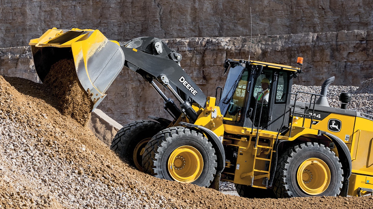 John Deere Launches P-tier Wheel Loaders for European Market From: John ...