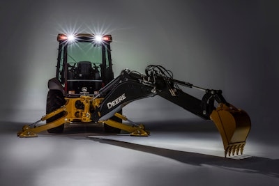 A John Deere-developed, battery-powered and electric vehicle design, the concept, known as E-Power, will mainly target the company’s diesel-powered, 100 HP 310L Backhoe’s ease of operation and performance level.