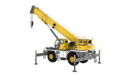 The Grove GRT8100-1 crane will be available from 2023 and offers a series of improvements over the original version (GRT8100).