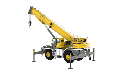 The Grove GRT8100-1 crane will be available from 2023 and offers a series of improvements over the original version (GRT8100).