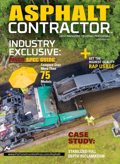 Asphalt Contractor November 2022