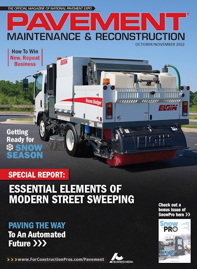 Pavement Maintenance & Reconstruction October/November 2022