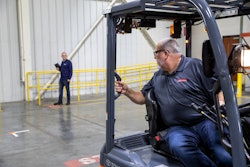 Available on new Toyota forklift models, the latest innovation featured in this package is the Smart Environment Sensor + (SEnS+) technology that provides operators with pedestrian and object detection.