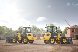 The updates include increasing the maximum speed to 12.4 mph (20 km/h), the option to fit a parallel linkage that delivers high breakout torque in various applications, additional operator features and improved charging.