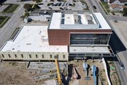 Callaway County Justice Center under construction by Little Dixie Construction in Fulton, Mo.