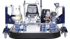 The DiamaPro Systems ROG-60 Ride-On Concrete Grinder and Polisher