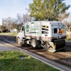 Hybrid Broom Bear In Use Street Left Facing