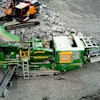 Options of either a short pan feeder to suit the pre-screen or a double deck grizzly pre-screen are available for sizing of material based on the required end product.