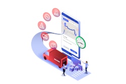 To guide truck drivers to routes, PTV Truck Navigator G2 considers historical traffic patterns, live traffic data and artificial intelligence to calculate daytime-dependent routes and to predict delays in the future.