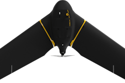 Offering up to 90 minutes of flight time, the eBee X fixed-wing drone features hand-launch capabilities and automated flight features.
