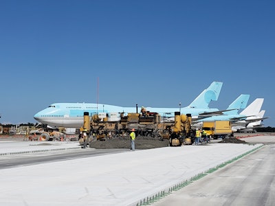 Airport runways are mission critical projects that demand the smoothness and consistency 3D paving can deliver.