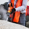 To conduct construction and production drilling in mines, end users should use rock drills.