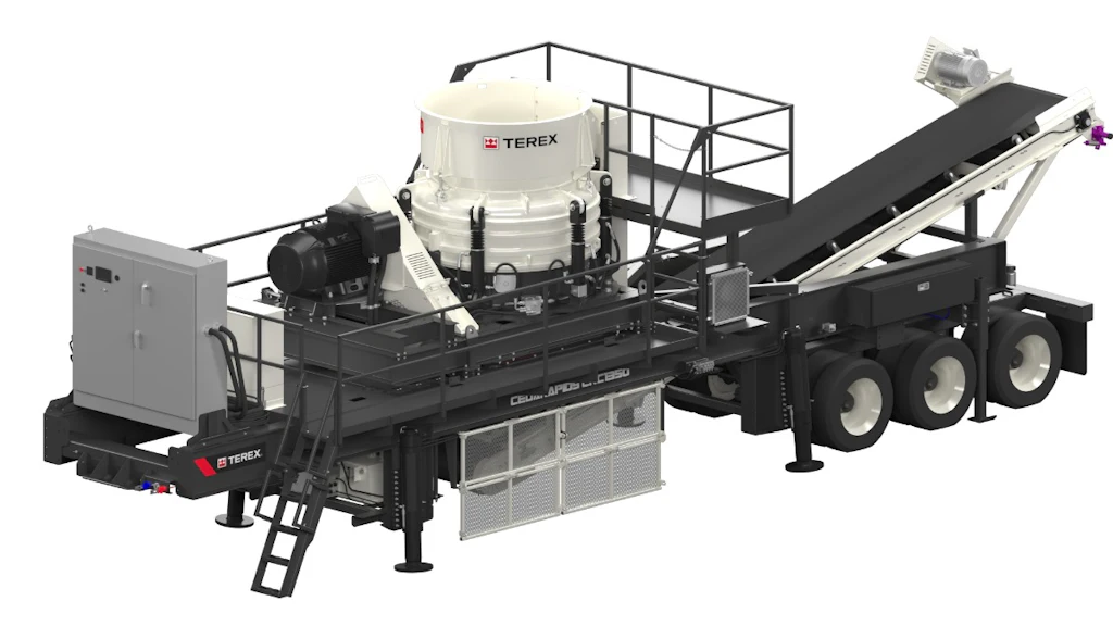 Terex Introduces Cedarapids Portable Cone Crusher Plant From: Terex ...