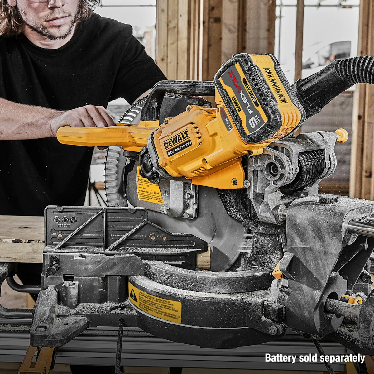 DEWALT Unveils 12 in. Double Bevel Sliding Miter Saw From DEWALT For Construction Pros