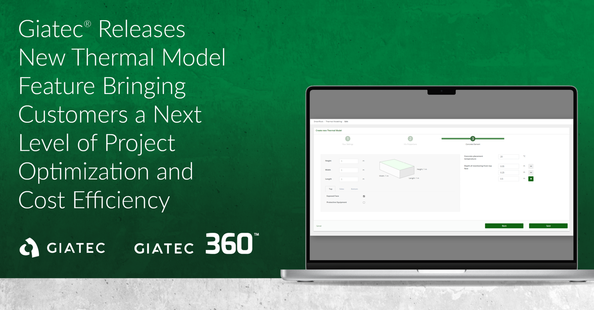 Giatec's Thermal Modeling Giatec 360 Platform Feature From: Giatec ...