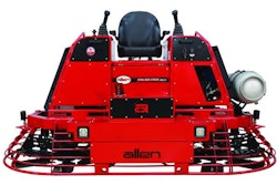 The HDX615 Propane-Powered Riding Concrete Trowel