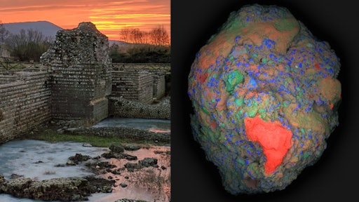 Hot Mixing and Lime Key to Roman Concrete Durability