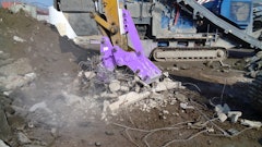 The company's product line for demolition applications includes demolition crushers, hydraulic rotating crushers, multiprocessors, pulverizers and selection grabbers.