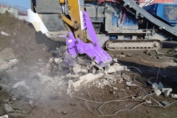 The company's product line for demolition applications includes demolition crushers, hydraulic rotating crushers, multiprocessors, pulverizers and selection grabbers.