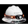 The headlamp with Maxbright LEDs provides three brightness levels with 165 lumens in high and a maximum beam range of 72 meters (236-ft.).