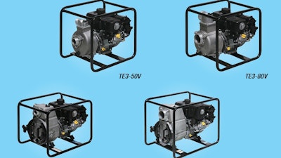 Tsurumi Pump To Offer Briggs And Strattons Vanguard Engines As An Option On Ept And Te Series Pumps 1