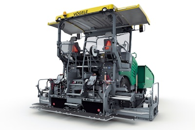 Achieving a maximum laydown rate of 770 tons per hour and pave widths ranging from 8 ft to 15 ft 6 in, and fitted with bolt-on extensions up to 19 ft 6 in, the Universal Class paver is ideal for large commercial applications.