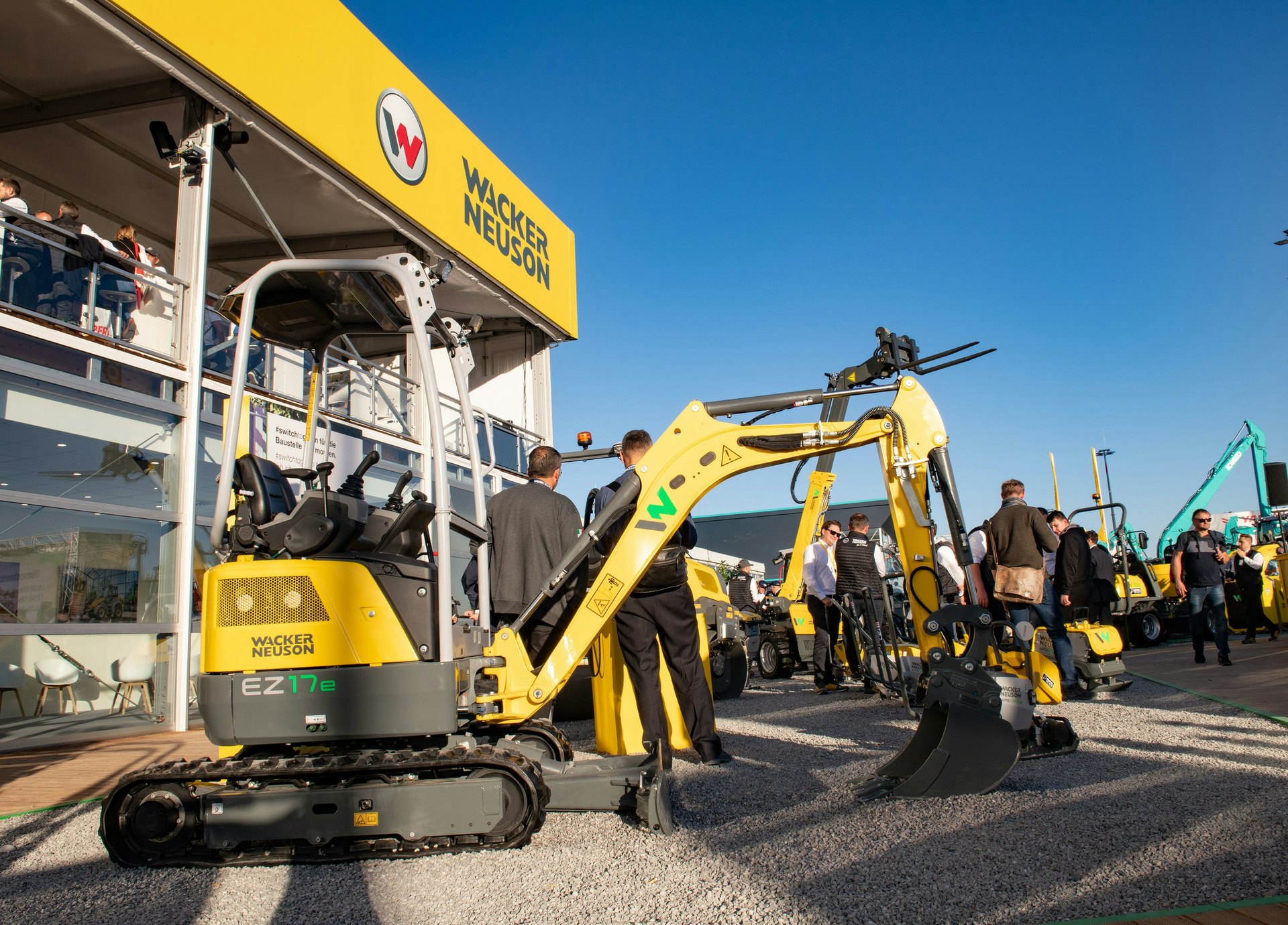 konvergens bypass Mange farlige situationer Wacker Neuson to Exhibit Battery-powered Excavator at CONEXPO | For  Construction Pros