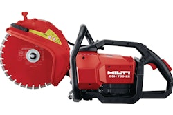 Powered by the Nuron battery platform, the cordless cut-off saw is designed for cutting concrete, asphalt, curbstones, pavers, metal deck, rebar, sleet sheet and pipes, as well as floor construction.