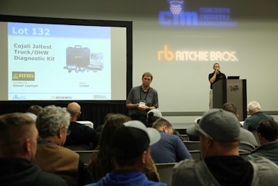 auction at world of concrete