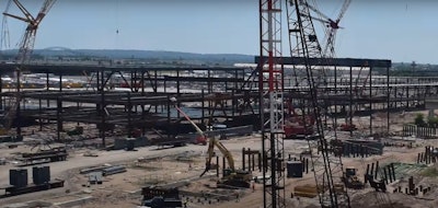 The $2.7 billion rebuild of Newark Liberty International Airport's Terminal A includes 33 gates.