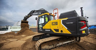 construction equipment crawler excavator