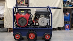 With less than 3% harmonic distortion, no transients or voltage spikes on load rejection, the 32 kW Power Generator offers clean, brushless three-phase power.