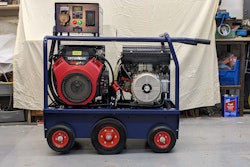 With less than 3% harmonic distortion, no transients or voltage spikes on load rejection, the 32 kW Power Generator offers clean, brushless three-phase power.