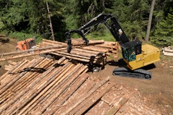 Available in Log Loader and General Forest configurations, the new 558 is powered by a Cat 7.1 engine that generates 25% more power than the previous series.