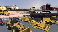 The company’s 70,000 ft2 (6,500 m2) outdoor demonstration arena will anchor the massive display known as Operator Stadium located in the expo’s Festival Lot.