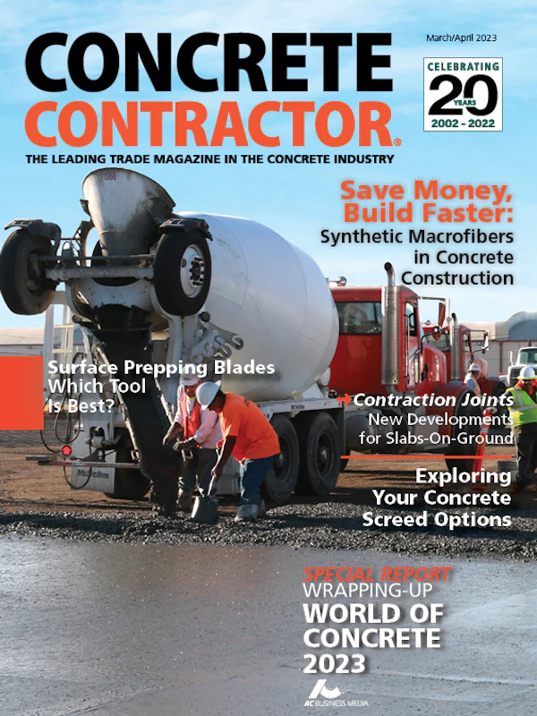 Concrete Contractor Magazine Issue Archive | For Construction Pros