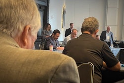 At center, Joseph Shacat, NAPA Director of Sustainable Pavements, during the Sustainability Committee at NAPA Annual 2023