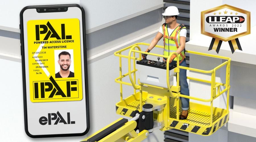 End users are kindly reminded to check the validity of all International Powered Access Federation (IPAF) Powered Access Licence (PAL) Cards for operators of mobile elevating work platforms.
