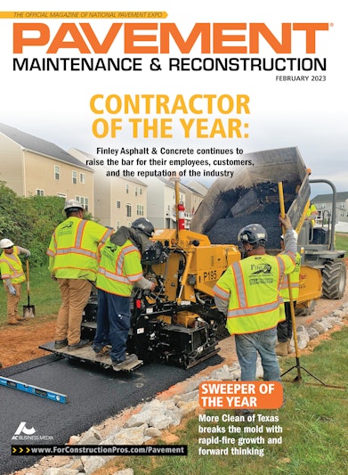 Pavement Maintenance & Reconstruction February 2023