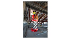 The new electric NANO10-XD lift comes with a standard Xtra Deck to get through 2-ft. x 2-ft. ceiling grids and use in hard-to-reach areas.