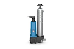 Designed for construction machines, the AECP compact cartridge pump automatically lubricates up to 22 lubrication points.