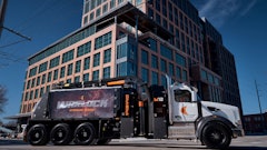 The W12 is the first truck vac released in the new Warlock series from Ditch Witch.